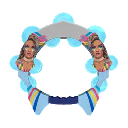 Dual Tambourine Carnaval